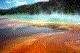 These colored bacterial mats create unbelievable vistas.