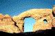 Arch lit by sunlight